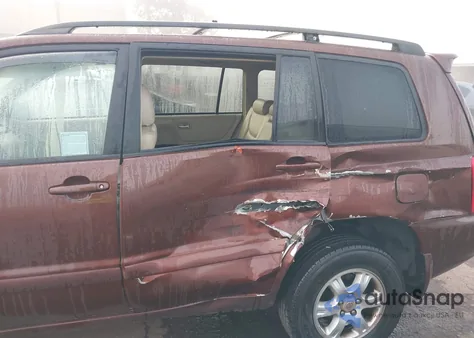 2003 Toyota Highlander Limited V6 из США, поврежденный, VIN JTEGF21A330085464